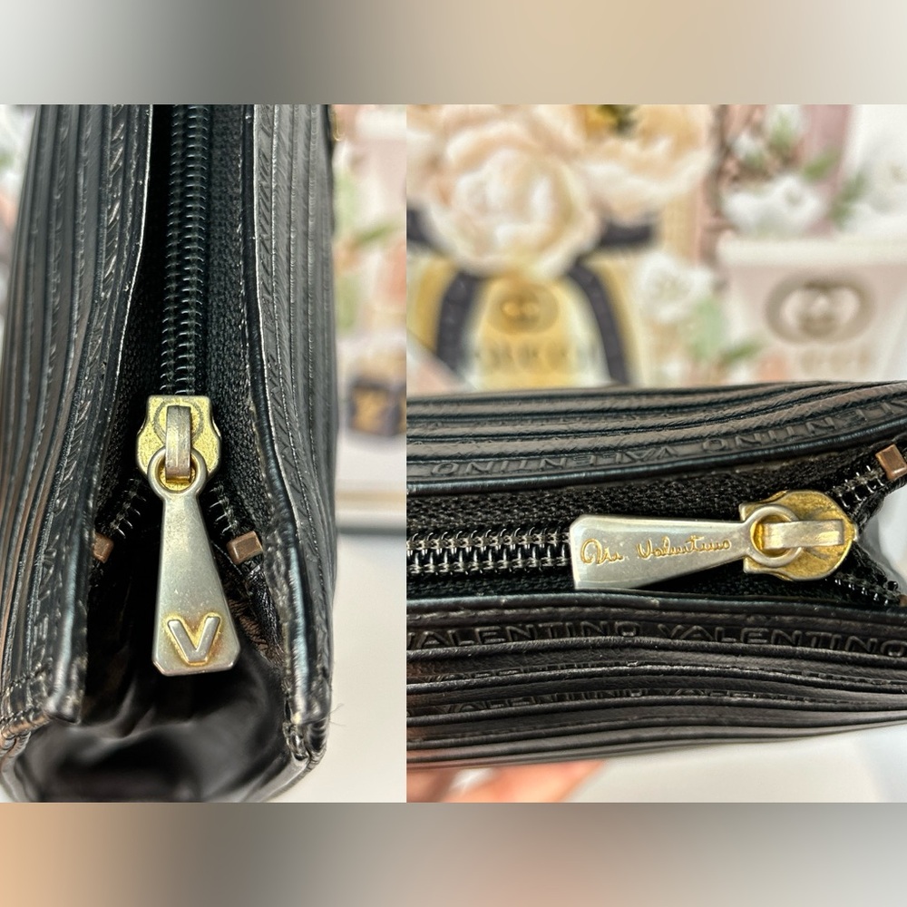 Mario Valentino Leather Large Business Bag 😍🖤 - Picture 9 of 17